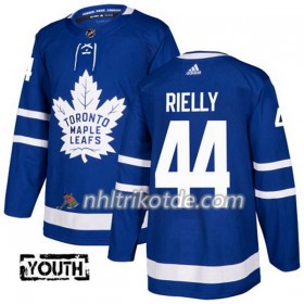 Toronto Maple Leafs Trikot Morgan Rielly 44 Adidas 2017-2018 Blau Authentic - Kinder